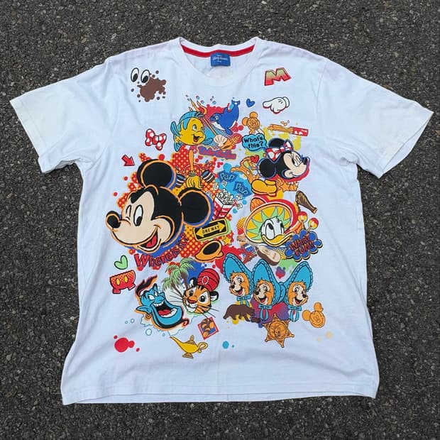 TOKYO DISNEY RESORT 반팔 티셔츠 XL