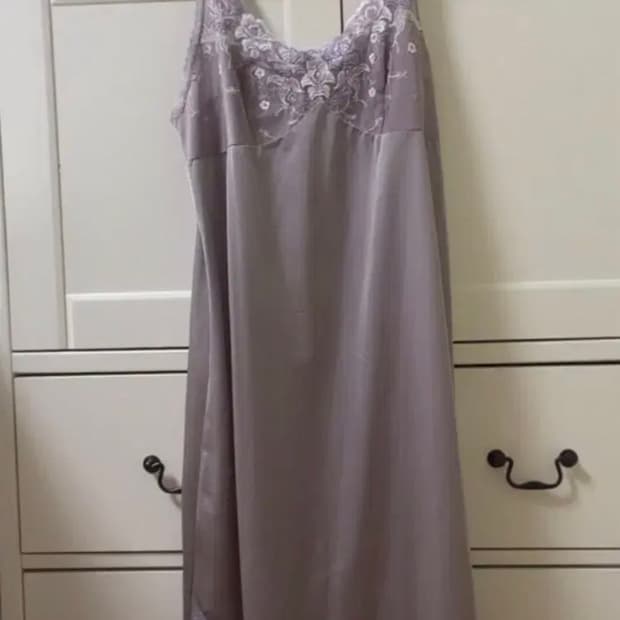 페어리 롱 스리브 퍼플