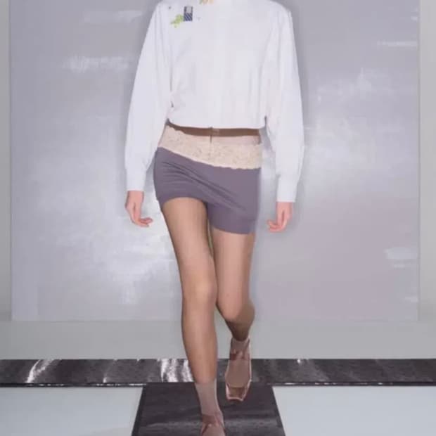 chiyagi baby lace skirt