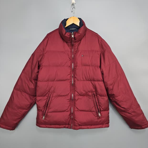 타미힐피거(Tommy Hilfiger) 리버시블 덕다운 패딩 S