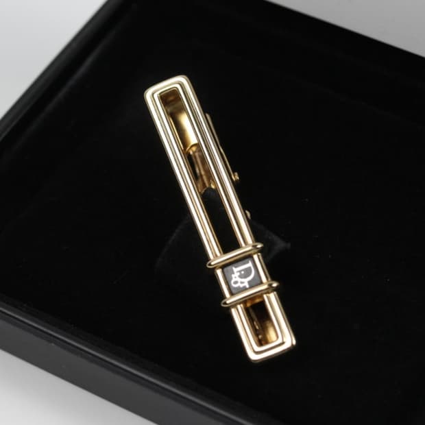 디올 A-등급 5cm 남자 명품 넥타이핀 빈티지