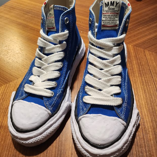 미하라야스히로 피터슨 하이탑 블루 43