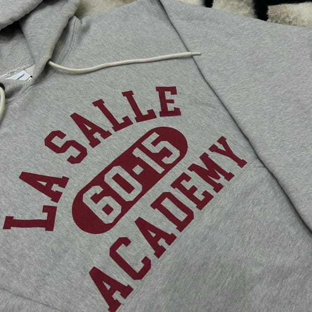 [S]아웃스탠딩 리버스위브 후드/멜란지그레이