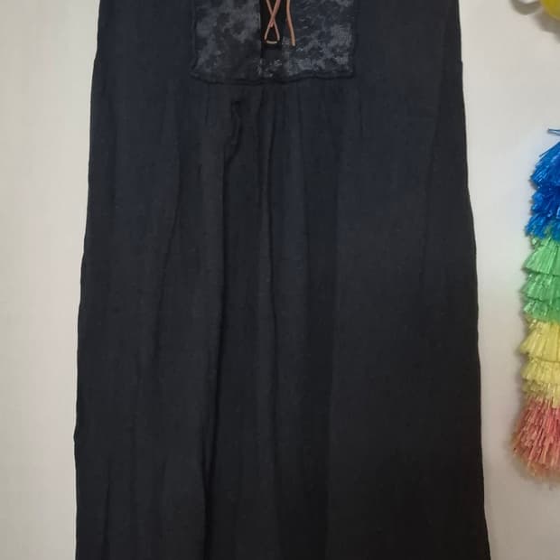 black 나시 롱원피스
