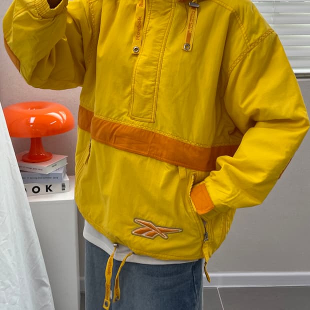 (M)90'S 리복 아노락 점퍼-M1596