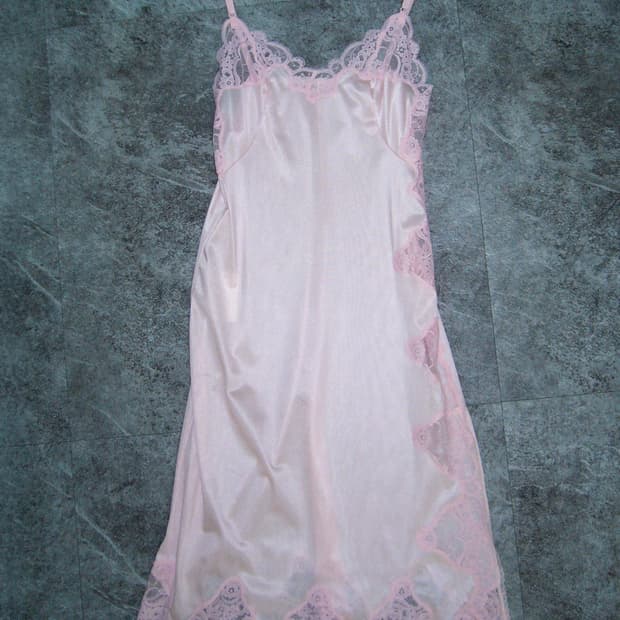 Pink Slip Dress