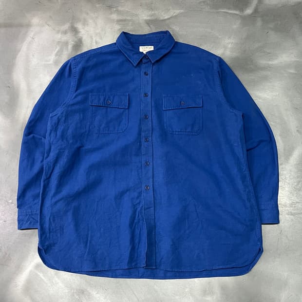  엘엘빈 워크 플란넬 셔츠 y14632