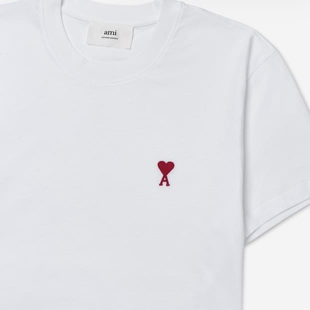 아미 스몰로고 박시핏 반팔 XL 