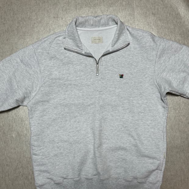 [M] 에임레온도르 반집업 스웻셔츠 맨투맨