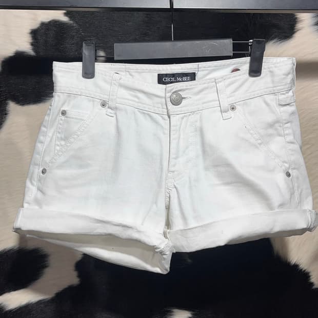 쎄실맥비 로우라이즈 팬츠