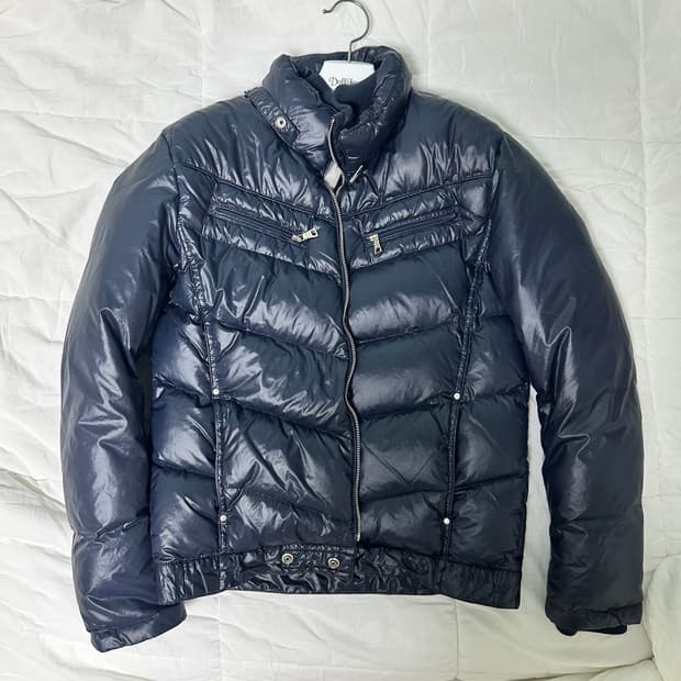 AD HOC 네이비 패딩 판매