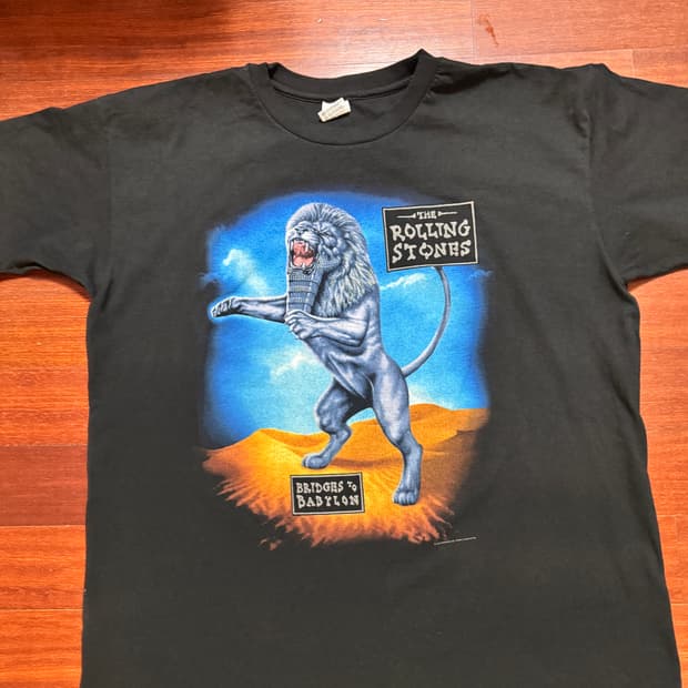 97년 롤링스톤즈 Bridges To Babylon 밴드티
