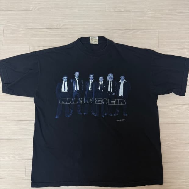 [XL] 빈티지 람슈타인 1998 밴드티 티셔츠