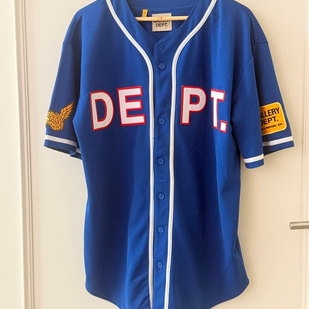 갤러리댑(Gallery Dept) 베이스볼 반팔 져지 