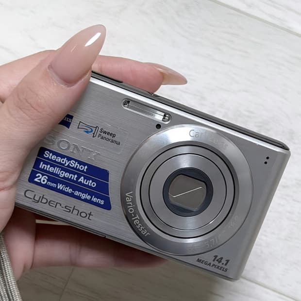 희귀) 소니 사이버샷 Sony Cyber-shot DSC-W530 실버 