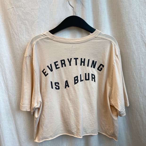 ALWAYS AGAIN 스킨 크롭 반팔티셔츠(L)
