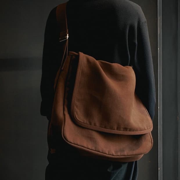 코모리 헴프덕 숄더백