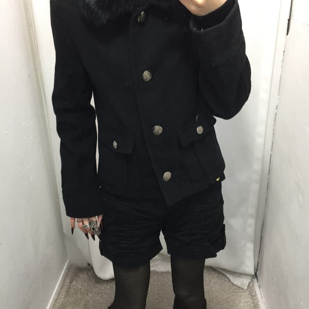 블랙퍼 코디 👻