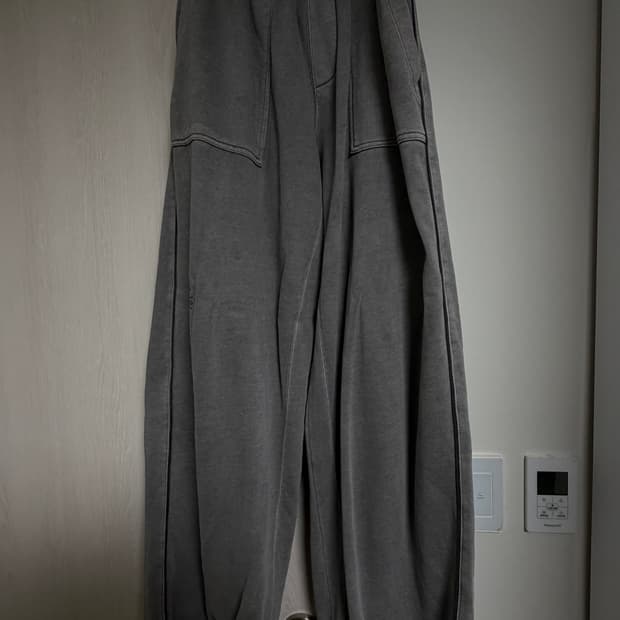 3) 폴리테루 1011 퍼티그 스웨트팬츠 1.2v 더티 그레이