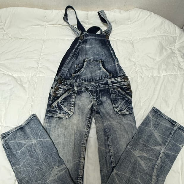 skybomber 멜빵 바지