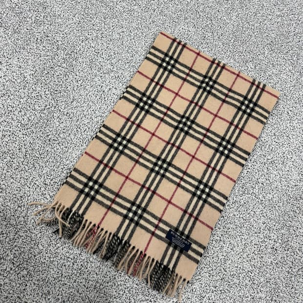 버버리 램스울 머플러