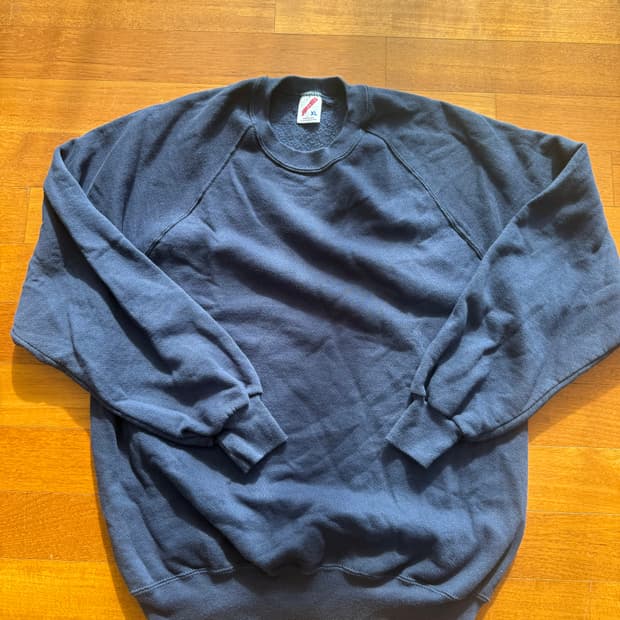 90s Jerzees 네이비 맨투맨