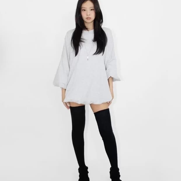 [XS,S]아크네스튜디오 26ss 볼륨 티셔츠/블랙