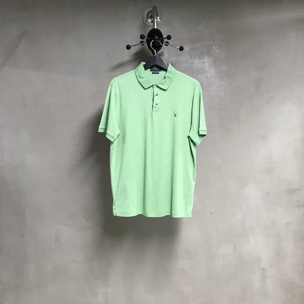 폴로 랄프로렌 QR PK 반팔 카라티 그린 L