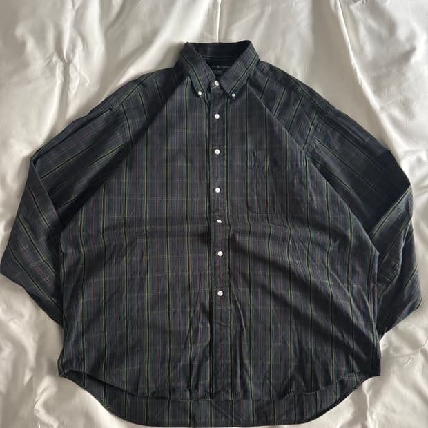 [XL] 폴로 랄프로렌 빅셔츠 타탄 체크 셔츠