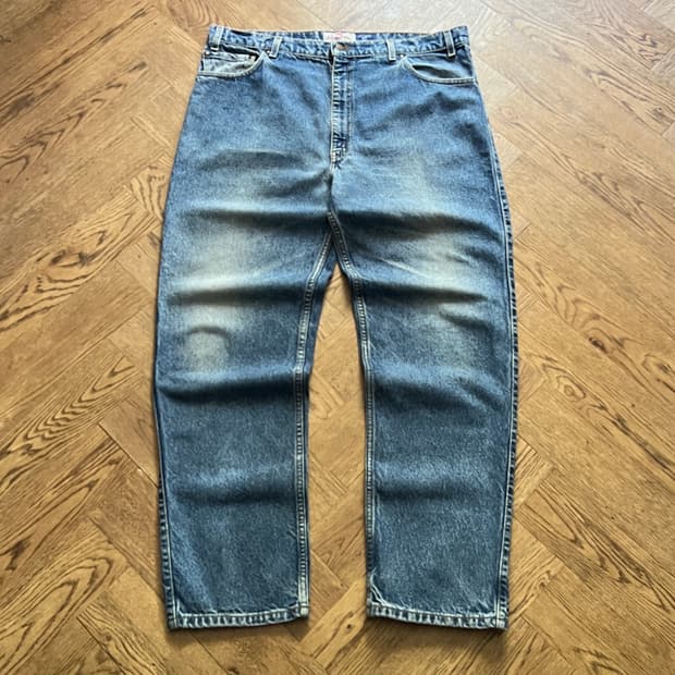 [40]90's 리바이스 시그니처 USA 540 배기 릴렉스핏 데님 팬츠