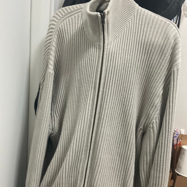 디스이즈네버댓 니트집업 가디건