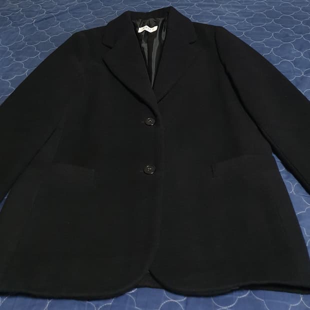 FIRST.J 울 블레이저 자켓 블랙 (F)