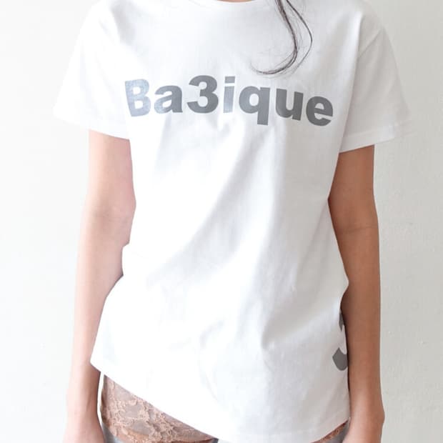 샵페어리 petit logo t-shirt 로고 티셔츠