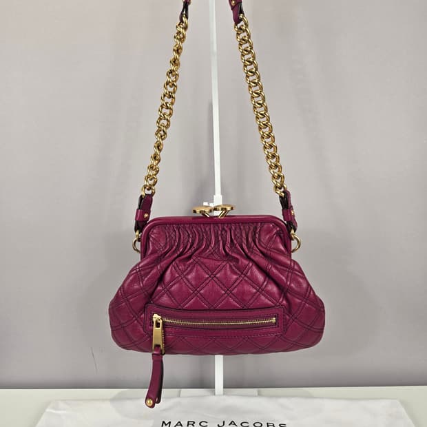 마크제이콥스 리틀 스탐백 퀼팅 체인 숄더백 가방 정품