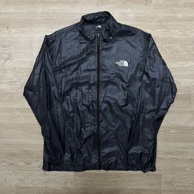 노스페이스 플라이트 시리즈 바람막이 러닝 집업자켓 [차콜] M/95