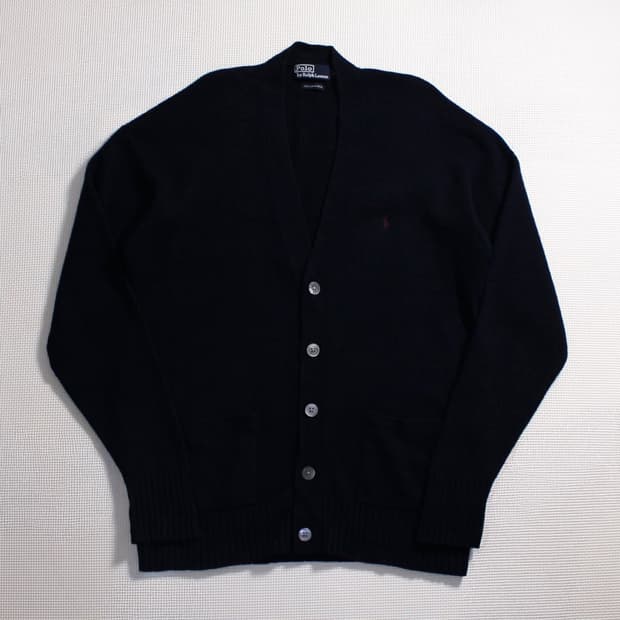 Polo 폴로 랄프로렌 블랙 니트 가디건