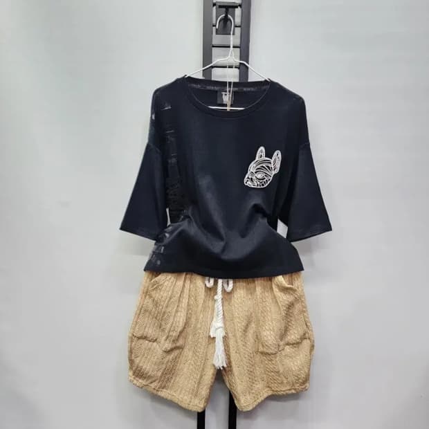 #새상품  키르티무카  니트밴딩바지55 66