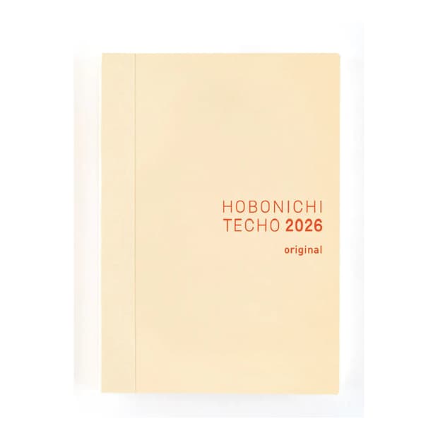 호보니치 2026 테쵸 오리지널 A6 다이어리 1월 시작