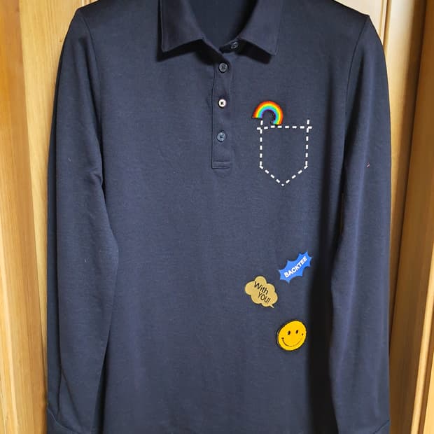 백티 여성 긴팔티 100