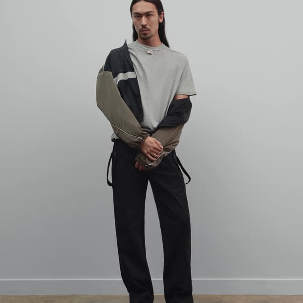 [S,M,L]커미션 25fw Reversed 티셔츠/그레이