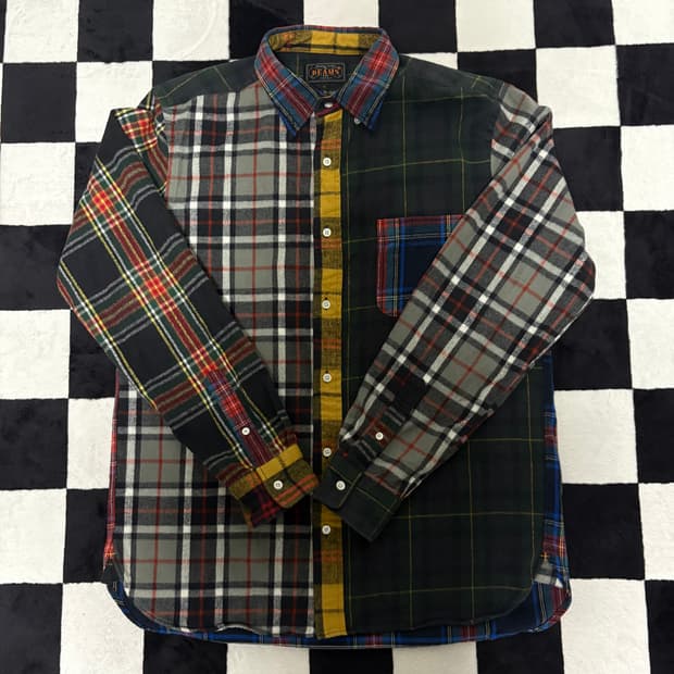 빔즈플러스 체크셔츠 BEAMS PLUS