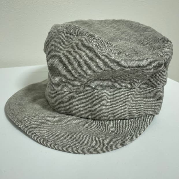 Coeur linen work cap