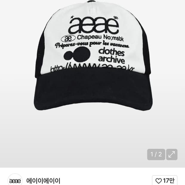 Web Logo Mesh Cap [Black]