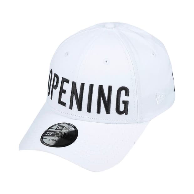 새상품) 오프닝세레모니 화이트 볼캡