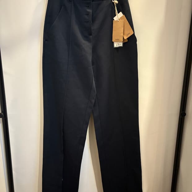 새상품)A.P.C. 아페쎄 슬랙스 블랙 여성 34