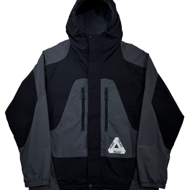 팔라스 파우더 자켓 블랙 그레이