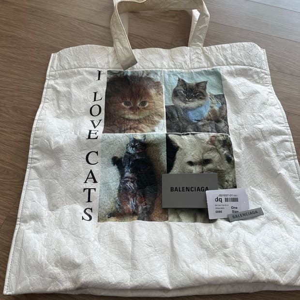 아이러브캣 토트백