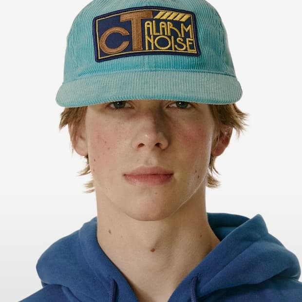 테켓 alarm corduroy cap light blue 코듀로이 볼캡