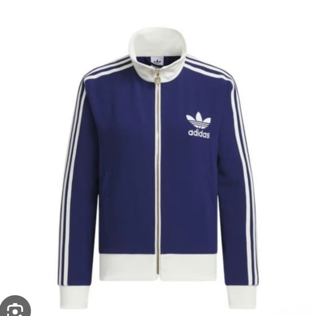 아디다스 프리미엄 오리지널 블루 트랙탑 져지