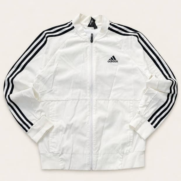 Adidas 아디다스 화이트 바람막이